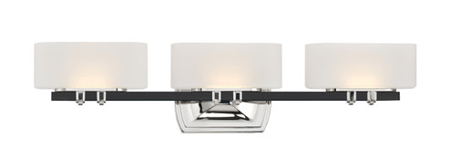Drury Bath LED Bath Light in Polished Nickel And Coal (7|3013-572-L)