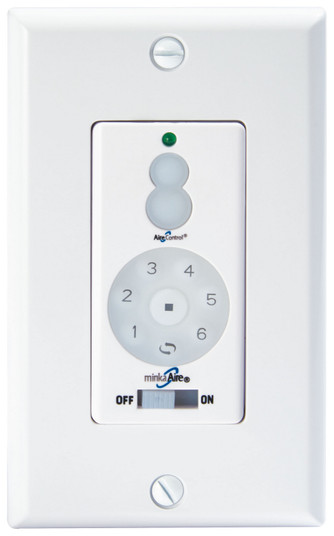 Minka Aire Dc Fan Wall Remote Control Full Function in White (15|WC400)