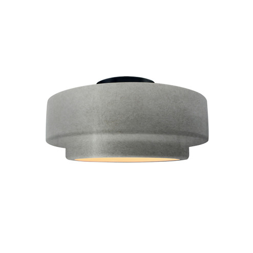 Radiance Collection One Light Semi-Flush Mount in Matte Black (102|CER-6360-ANTS-MBLK)