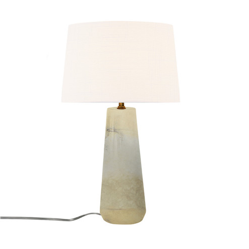 Portable One Light Portable in Brushed Brass (102|CER-2585-TRAG-WHTE)