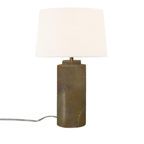Portable One Light Portable in Brushed Brass (102|CER-2575-SLTR-WHTE)