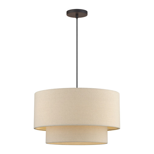 Bellingham Three Light Pendant in Bronze (107|58874-07)