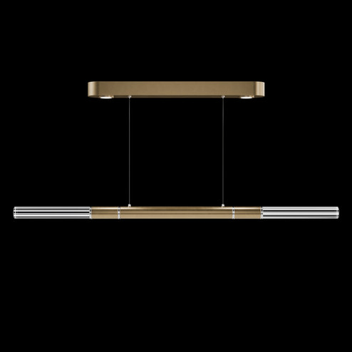 Antonia LED Linear Pendant in Gold Leaf (48|100149-320)
