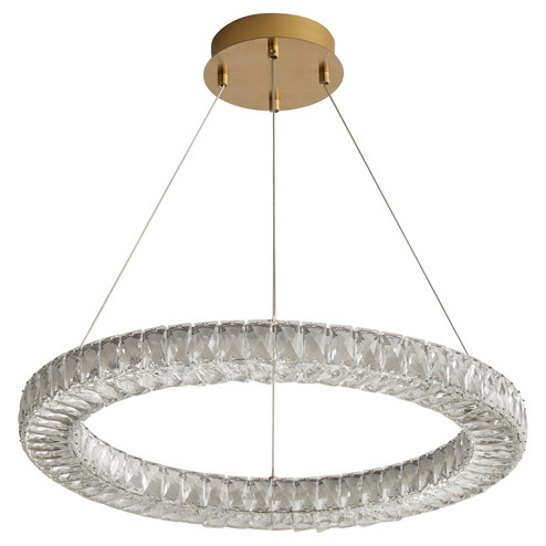Élan LED Pendant in Aged Brass (19|3-874-40)