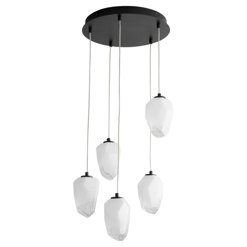 Vivo LED Pendant in Black (19|3-810-15)