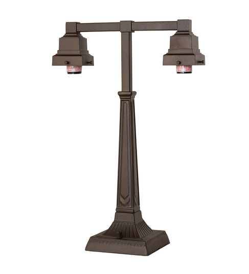 Mission Two Light Table Base in Oil Rubbed Bronze (57|287929)