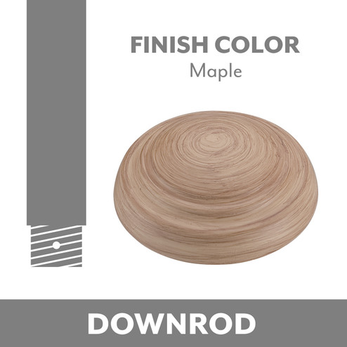Minka Aire Ceiling Fan Downrod in Maple (15|DR548-MP)