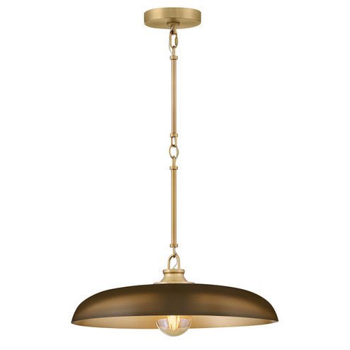 Sadie LED Pendant in Lacquered Brass (13|48167LCB-HZ)