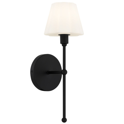 Irena One Light Wall Sconce in Matte Black (10|IRE8705MBK)
