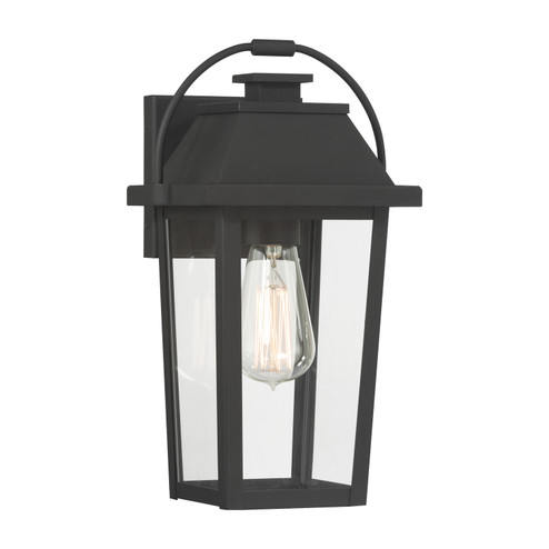 Branwyn One Light Outdoor Wall Lantern in Sand Coal Black (7|79102-66)