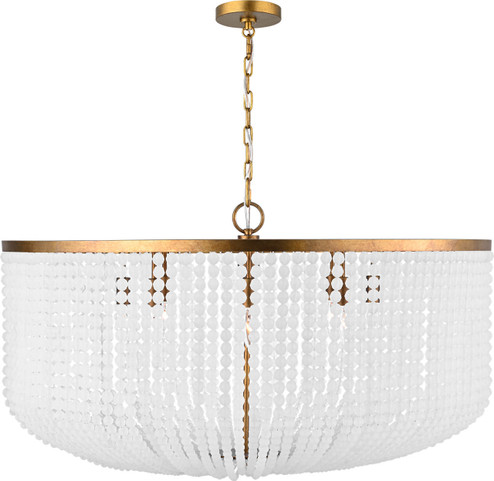 Bellecour Eight Light Chandelier in Vintage Gild/Vintage Gild (454|LXC1158VGD)