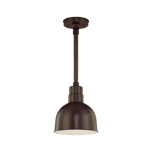 R Series One Light Pendant in Architectural Bronze (59|RDBS10-ABR)