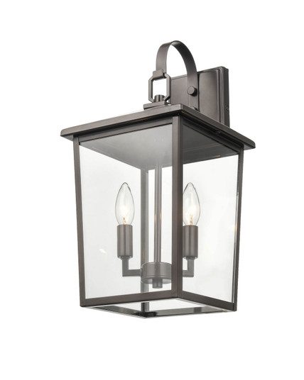Fetterton Two Light Outdoor Hanging Lantern in Powder Coated Bronze (59|2972-PBZ)