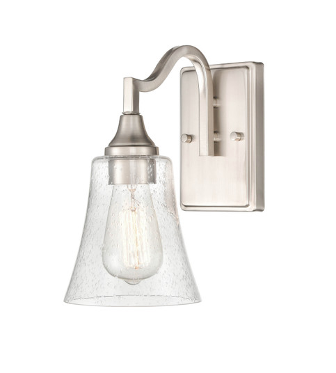 Caily One Light Wall Sconce in Brushed Nickel (59|2101-BN)