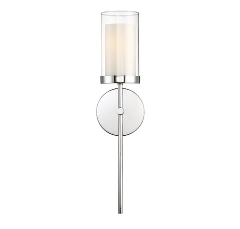 Mscon One Light Wall Sconce in Chrome (446|M90016CH)