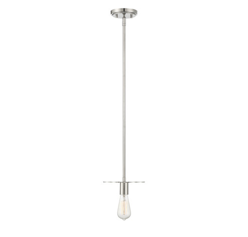 One Light Mini Pendant in Polished Nickel (446|M70113PN)