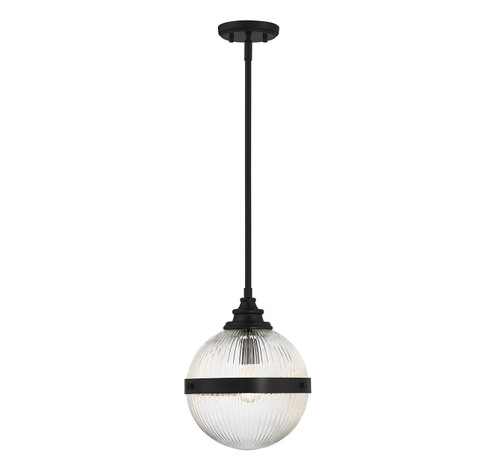 One Light Mini Pendant in Matte Black (446|M70100MBK)