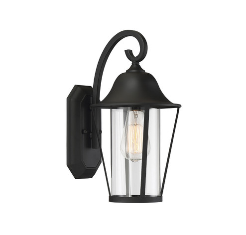 Moutd One Light Outdoor Wall Sconce in Matte Black (446|M50023BK)