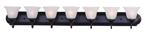 Essentials - 801x Seven Light Bath Vanity in Oil Rubbed Bronze (16|8016FTOI)