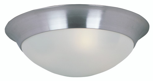 Essentials - 585x Two Light Flush Mount in Satin Nickel (16|5851FTSN)