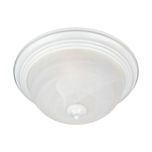 Essentials - 584x Three Light Flush Mount in White (16|5842MRWT)