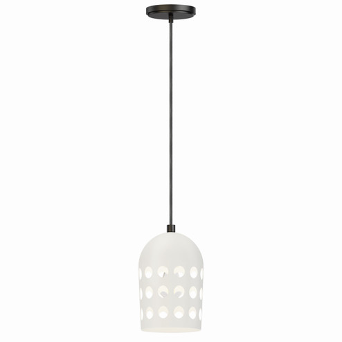 Dottie One Light Pendant in Black (16|21242WTBK)