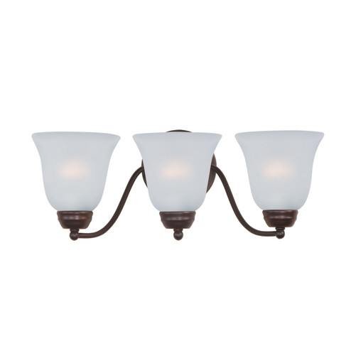 Basix Three Light Bath Vanity in Oil Rubbed Bronze (16|2122FTOI)