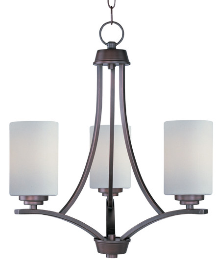 Deven Three Light Chandelier in Oil Rubbed Bronze (16|20033SWOI)