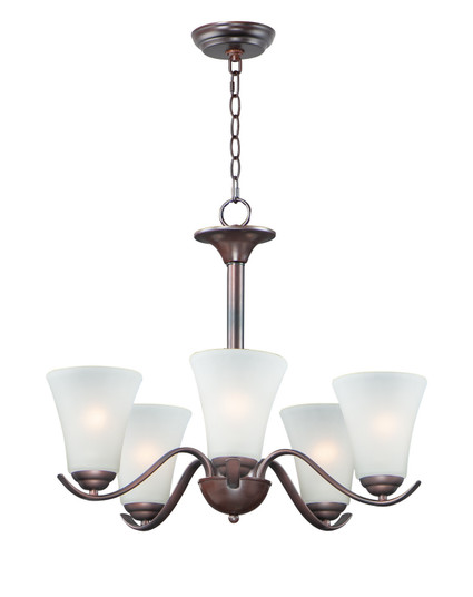 Vital Five Light Chandelier in Oil Rubbed Bronze (16|12075FTOI)