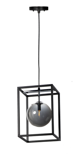 Fluid LED Pendant in Black / Polished Chrome (16|11361MSKBKPC)