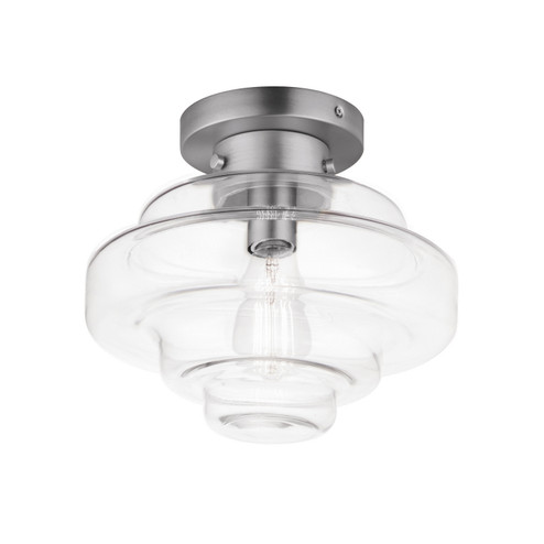 Harbor One Light Flush Mount in Satin Nickel (16|11120CLSN)