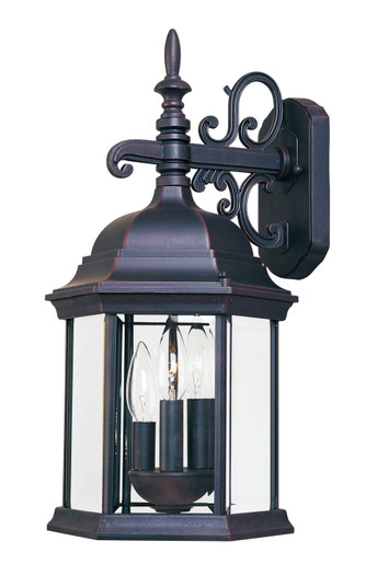 Builder Cast Three Light Outdoor Wall Lantern in Empire Bronze (16|1073CLEB)
