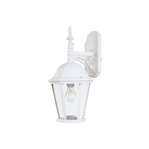 Westlake One Light Outdoor Wall Lantern in White (16|1004WT)
