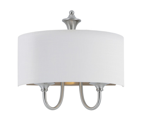 Bongo One Light Wall Sconce in Satin Nickel (16|10012WLSN)