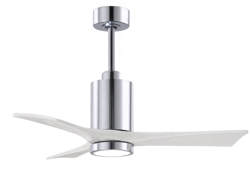 Patricia 42'' Ceiling Fan in Polished Chrome (101|PA3-CR-MWH-42)