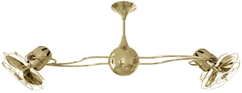 Italo Ventania Ceiling Fan in Polished Brass (101|IV-PB-MTL)