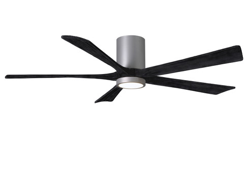 Irene-5HLK 60'' Ceiling Fan in Brushed Nickel (101|IR5HLK-BN-BK-60)