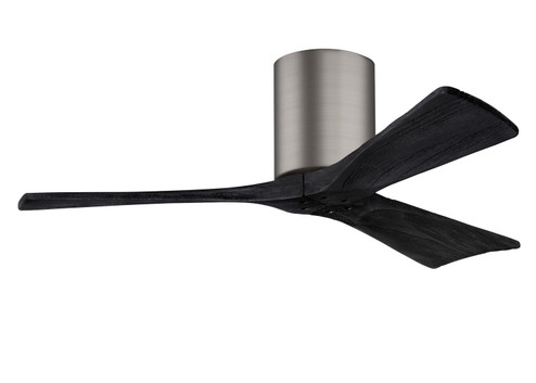 Irene-3H 42''Ceiling Fan in Brushed Pewter (101|IR3H-BP-BK-42)
