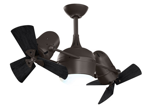 Dagny 41''Ceiling Fan in Textured Bronze (101|DGLK-TB-WDBK)