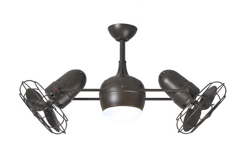 Dagny 41'' Ceiling Fan in Textured Bronze (101|DGLK-TB-MTL)
