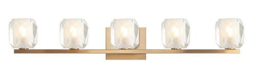 Carleton Five Light Wall Sconce in Aged Gold Brass (423|S04105AG)