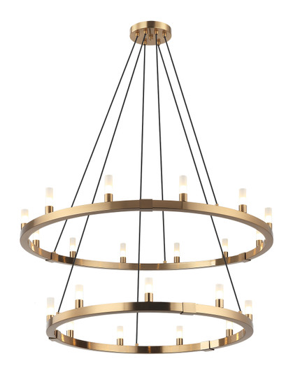 Cascadian 21 Light Chandelier in Aged Gold Brass (423|C75221AG) Cascadian 21 Light Chandelier in Aged Gold Brass (423|C75221AG)