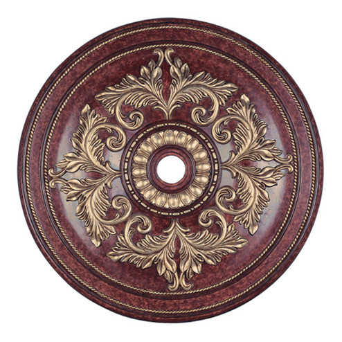 Versailles Ceiling Medallion in Hand Applied Verona Bronze w/ Gildeds (107|8228-63)