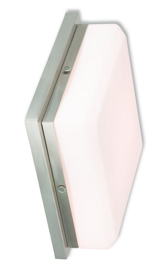 Allure Three Light Wall Sconce/Ceiling Mount in Brushed Nickel (107|65537-91)