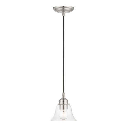 Moreland One Light Pendant in Brushed Nickel (107|46480-91)