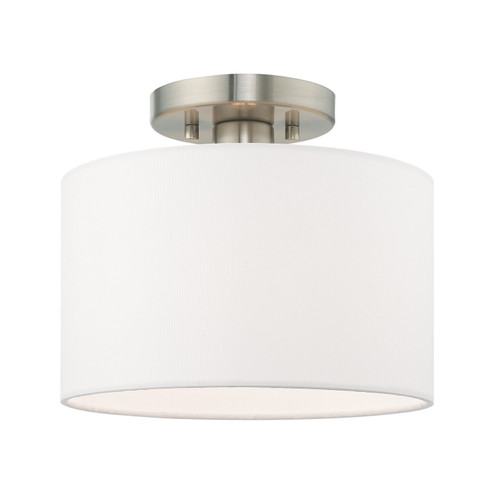 Meridian One Light Ceiling Mount in Brushed Nickel (107|41095-91)