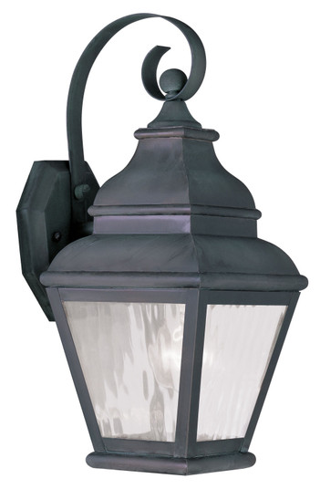 Exeter One Light Outdoor Wall Lantern in Charcoal (107|2601-61)