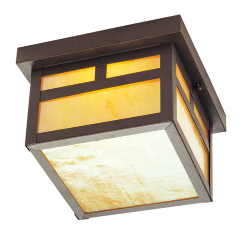 Montclair Mission One Light Outdoor Ceiling Mount in Bronze (107|2138-07)