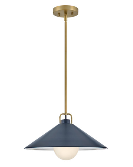 Milo LED Pendant in Lacquered Brass (531|84437LCB-MV)