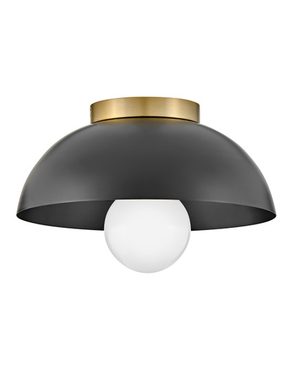 Stu LED Flush Mount in Black (531|83301BK)